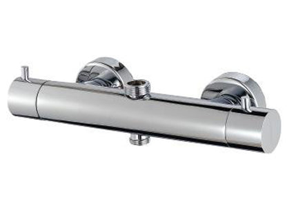 Rubinetterie Treemme SHOWERS & THERMOSTATICS Miscelatore Termostatico Esterno Doccia 3/4" - 1/2" Materiale Ottone Finitura Cromata