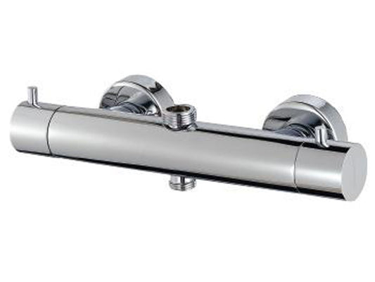 Rubinetterie Treemme SHOWERS & THERMOSTATICS Miscelatore Termostatico Esterno Doccia 3/4" - 1/2" Materiale Ottone Finitura Cromata