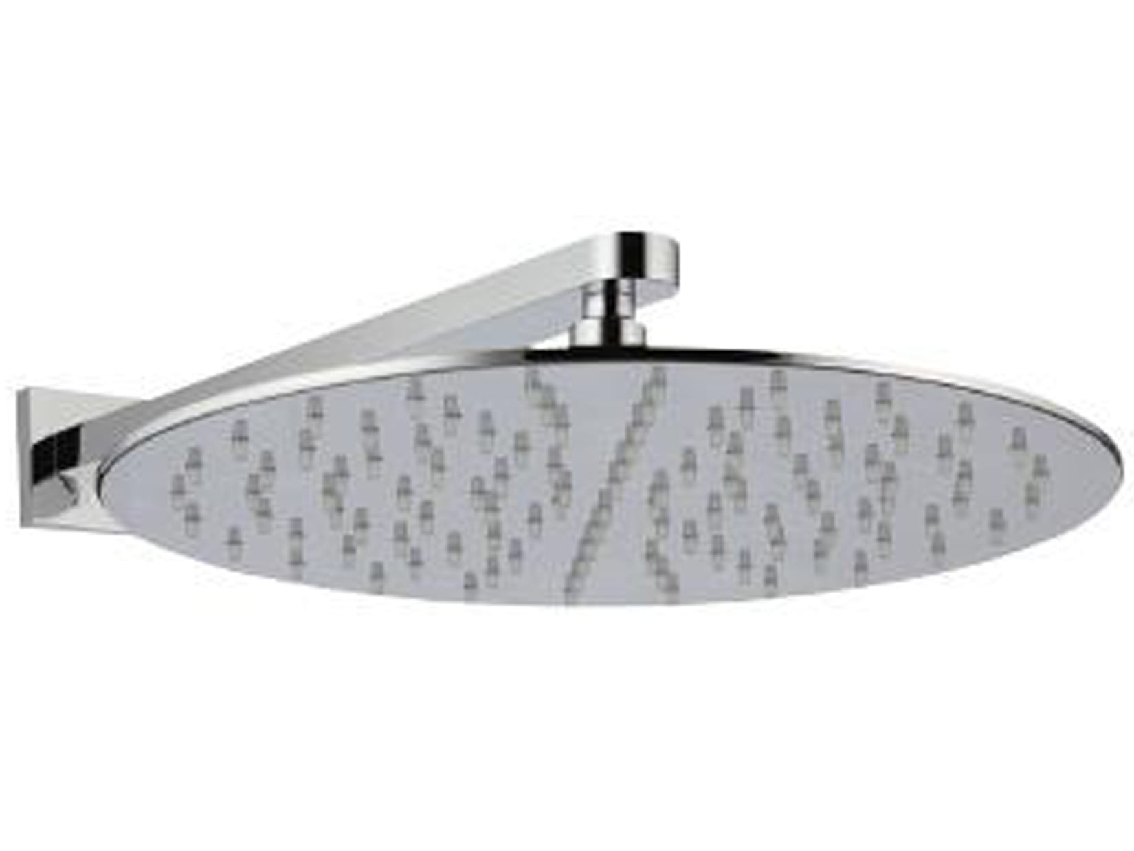 Rubinetterie Treemme SHOWERS & THERMOSTATICS Soffione Doccia A Parete Rotondo In Metallo Ø300 mm Anticalcare Con Braccio Doccia 320 mm Materiale Ottone Finitura Cromata
