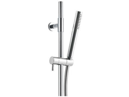 Kit Saliscendi Con Doccetta In Metallo Senza Presa Acqua Rubinetterie Treemme Ran Finitura Cromata