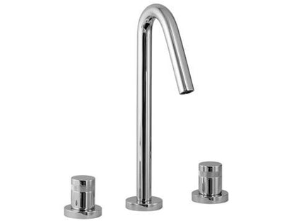 Rubinetterie Treemme X-CHANGE XR Batteria Miscelatore Lavabo Con Piletta Di Scarico Click - Clack Materiale Ottone Finitura Cromata