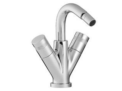 Rubinetterie Treemme X-CHANGE XR Miscelatore Monoforo Bidet Areatore Orientabile Con Piletta Di Scarico Automatico E Bocca Girevole Materiale Ottone Finitura Cromata