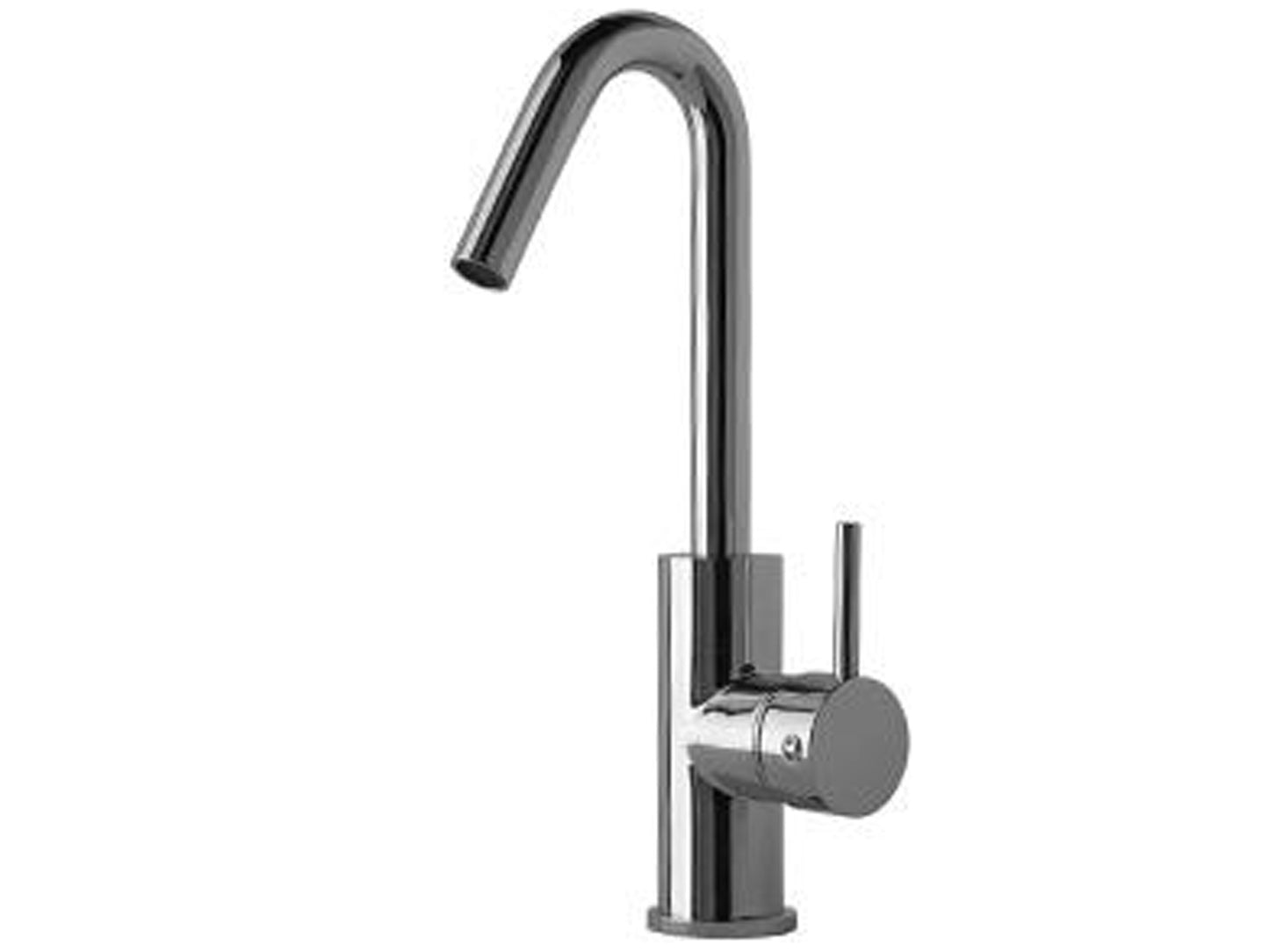 Rubinetterie Treemme X-CHANGE_mono Miscelatore Monocomando Lavabo 204 mm Con Bocca Girevole Materiale Ottone Finitura Cromata
