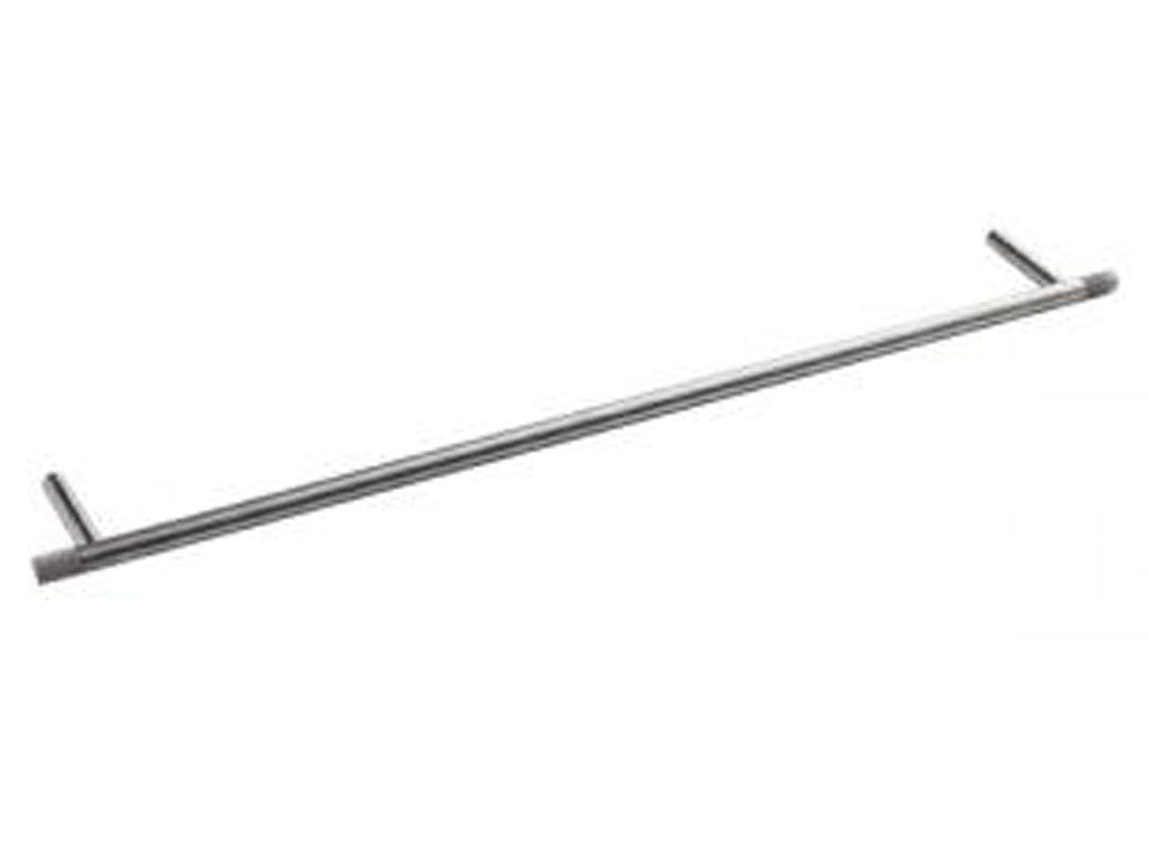 Rubinetterie Treemme 22MM Portasalviette 60 CM Bagno Incasso A Parete Materiale Acciaio Finitura Acciaio Spazzolato Opaco Inox