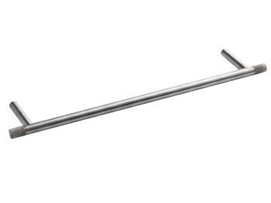 Rubinetterie Treemme 22MM Portasalviette 40 CM Bagno Incasso A Parete Materiale Acciaio Finitura Acciaio Spazzolato Opaco Inox