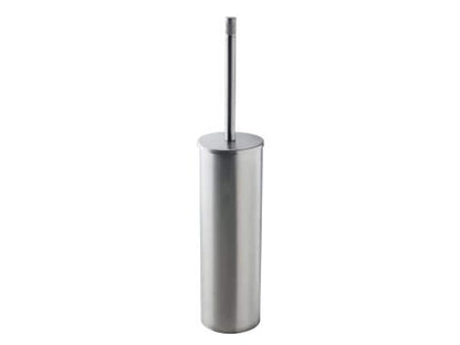 Rubinetterie Treemme 22MM Portascopino Da Pavimento Bagno Materiale Acciaio Finitura Acciaio Spazzolato Opaco Inox