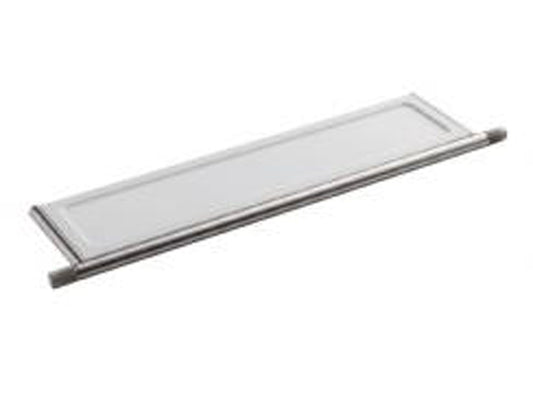 Rubinetterie Treemme 22MM Mensola 44,2 CM Bagno Incasso A Parete Materiale Corian Con Supporto In Acciaio Inox Finitura Spazzolato
