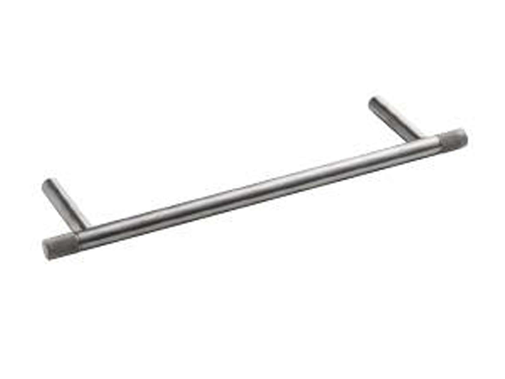 Rubinetterie Treemme 22MM Portasalviette 30 CM Bagno Incasso A Parete Materiale Acciaio Finitura Acciaio Spazzolato Opaco Inox