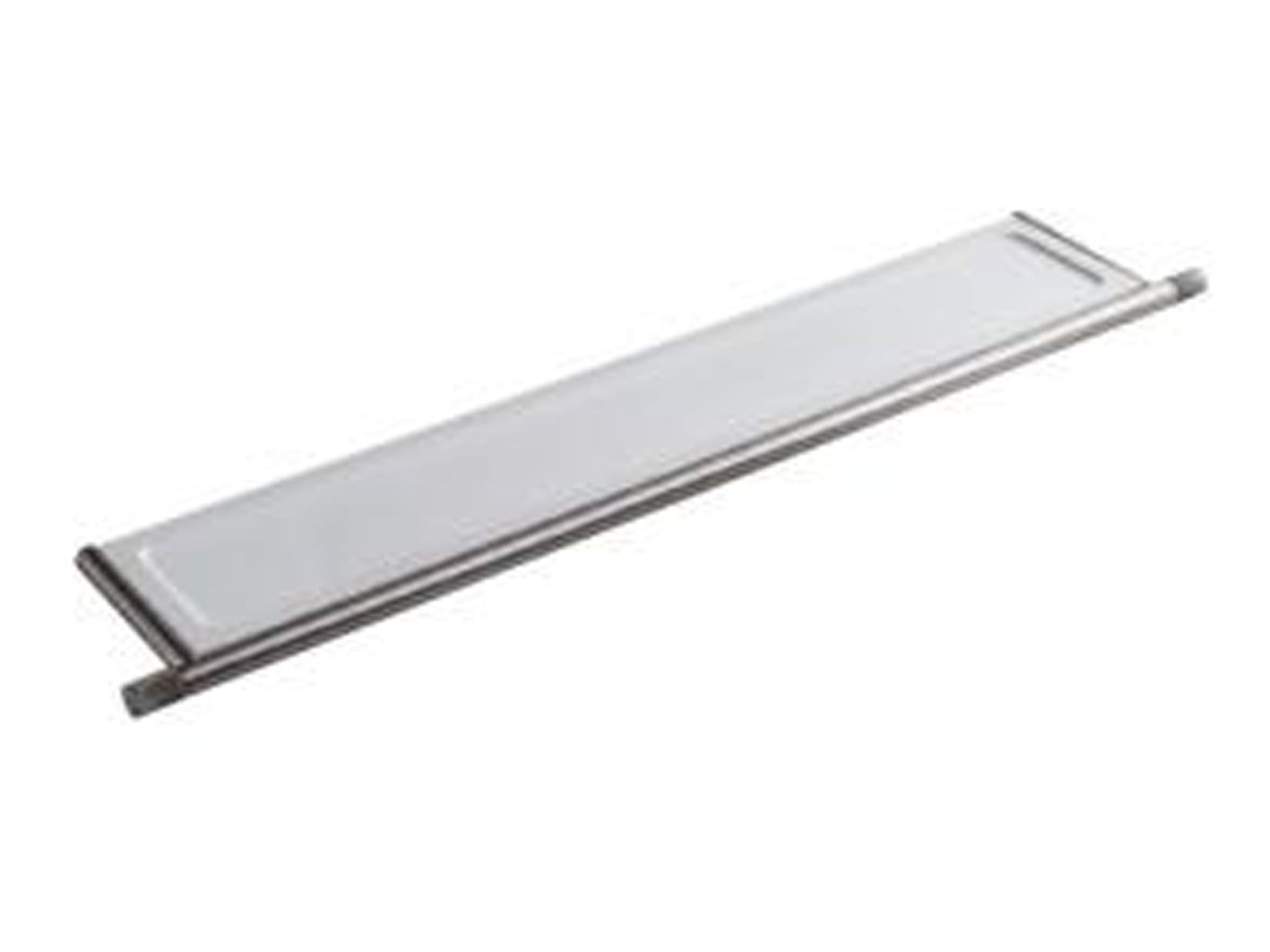 Rubinetterie Treemme 22MM Mensola 56,8 CM Bagno Incasso A Parete Materiale Corian Con Supporto In Acciaio Inox Finitura Spazzolato