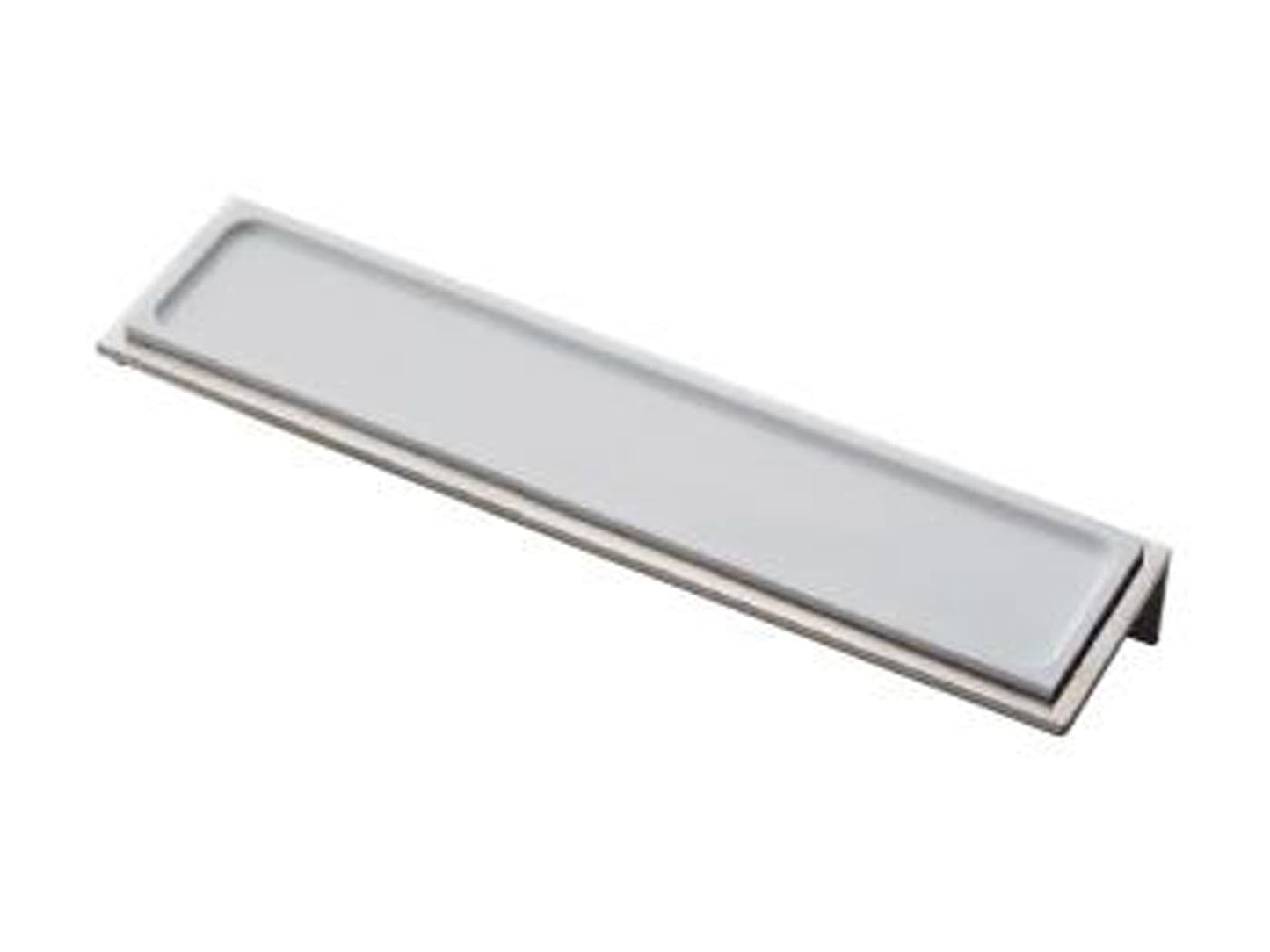 Rubinetterie Treemme 3M 5mm IT 9016 IS ZZ ZZ Mensola 36,6 CM Bagno Incasso A Parete Materiale Corian Con Supporto In Acciaio Inox Finitura Spazzolato