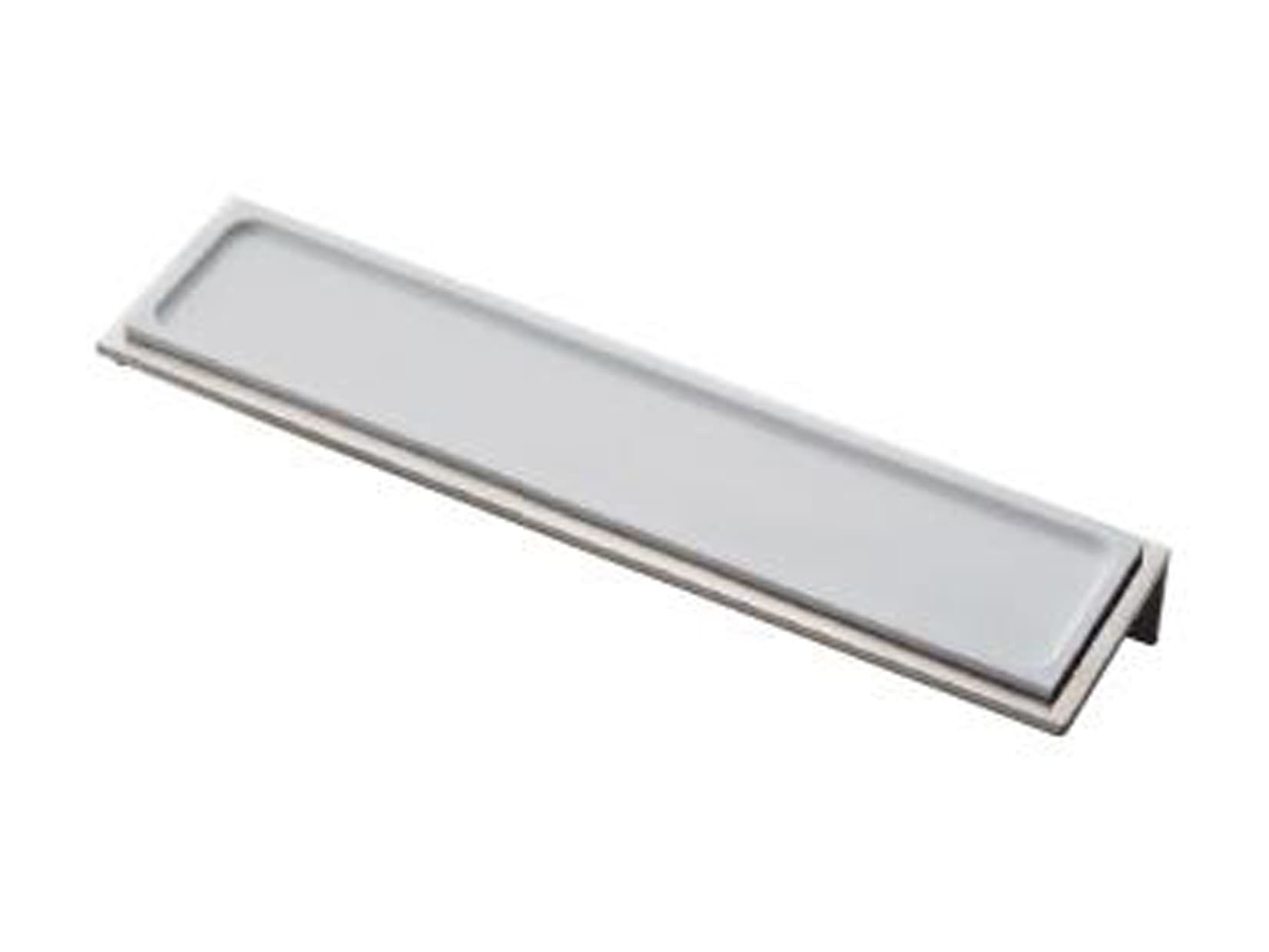 Rubinetterie Treemme 3M 5mm IT 9016 IS ZZ ZZ Mensola 36,6 CM Bagno Incasso A Parete Materiale Corian Con Supporto In Acciaio Inox Finitura Spazzolato