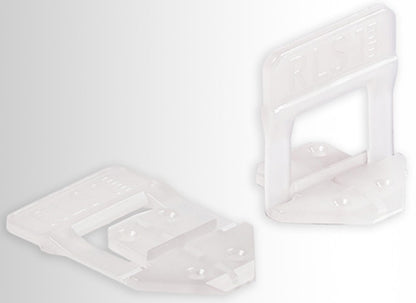 Raimondi Levelling System R.L.S. 3000 Basi Distanziatori Auto Livellanti per fuga piastrelle da 1 mm e Altezza Mattonella da 3 a 12 mm 