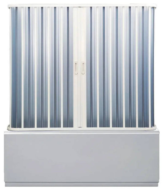 Negrari Styletech Hobby SV3B170 Box Doccia Sopra Vasca Riducibile 3 Lati 75x170x75 H140 cm Installazione a Muro Colore Bianco Apertura Ante Scorrevoli Ripiegabili a Soffietto Profili PVC Pannelli Infrangibili Antiingiallenti