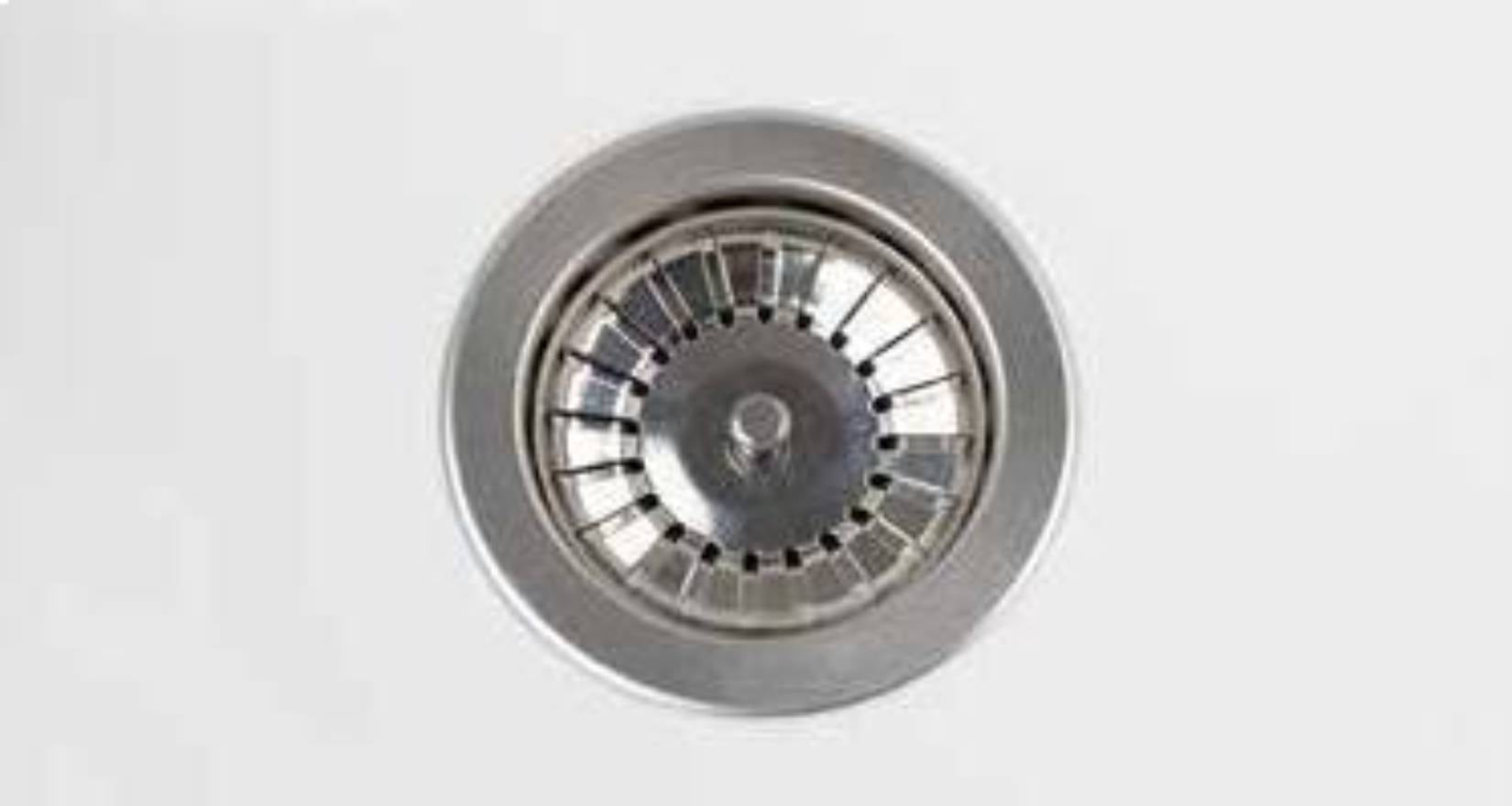 Negrari Platone 5005PKC Lavatoio Bianco Opaco 58x38 H85 cm Mobile PVC Resistente All’Acqua Ante Battenti Vasca Polipropilene Salva Spazio Fornito In Kit di Montaggio Per Lavanderia Interno Esterno Ambienti Umidi Con Scarico Sifone Pilettone Acciaio Inox