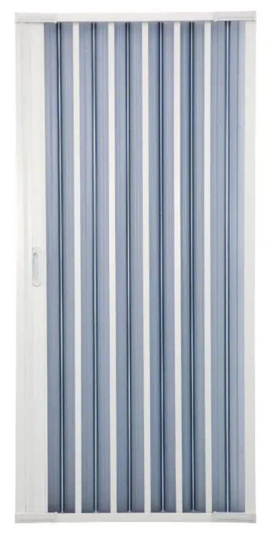 Negrari Styletech Professional S1S90 Box Doccia Estensibile e Riducibile 1 Lato Larghezza da 68 a 92 H184 cm Installazione Porta a Nicchia Colore Bianco Apertura Anta Scorrevole a Soffietto Reversibile Profili PVC Pannelli Infrangibili Antiingiallenti