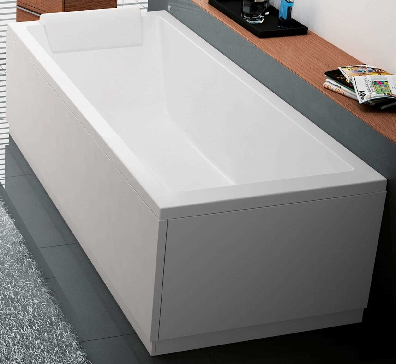 Novellini Calos 2.0 Vasca da Bagno Versione Standard con Telaio Misura 170x80 Altezza 58 cm Installazione Reversibile Design Squadrato Forma Rettangolare 1 Pannello Frontale 2 Laterali Materiale Acrilico Colore Bianco Lucido Colonna di Scarico Poggiatesta