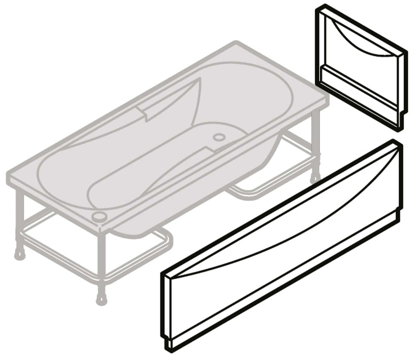 Novellini Calypso Vasca Bagno Versione Hydro Plus Misura 180x80 H55 cm Idromassaggio Whirlpool 6 Getti Disinfezione Airpool 12 Jets Installazione Sinistra Forma Esterna Rettangolare Interna ad Otto 2 Pannelli Colore Bianco Lucido Colonna Rubinetto Cuscino