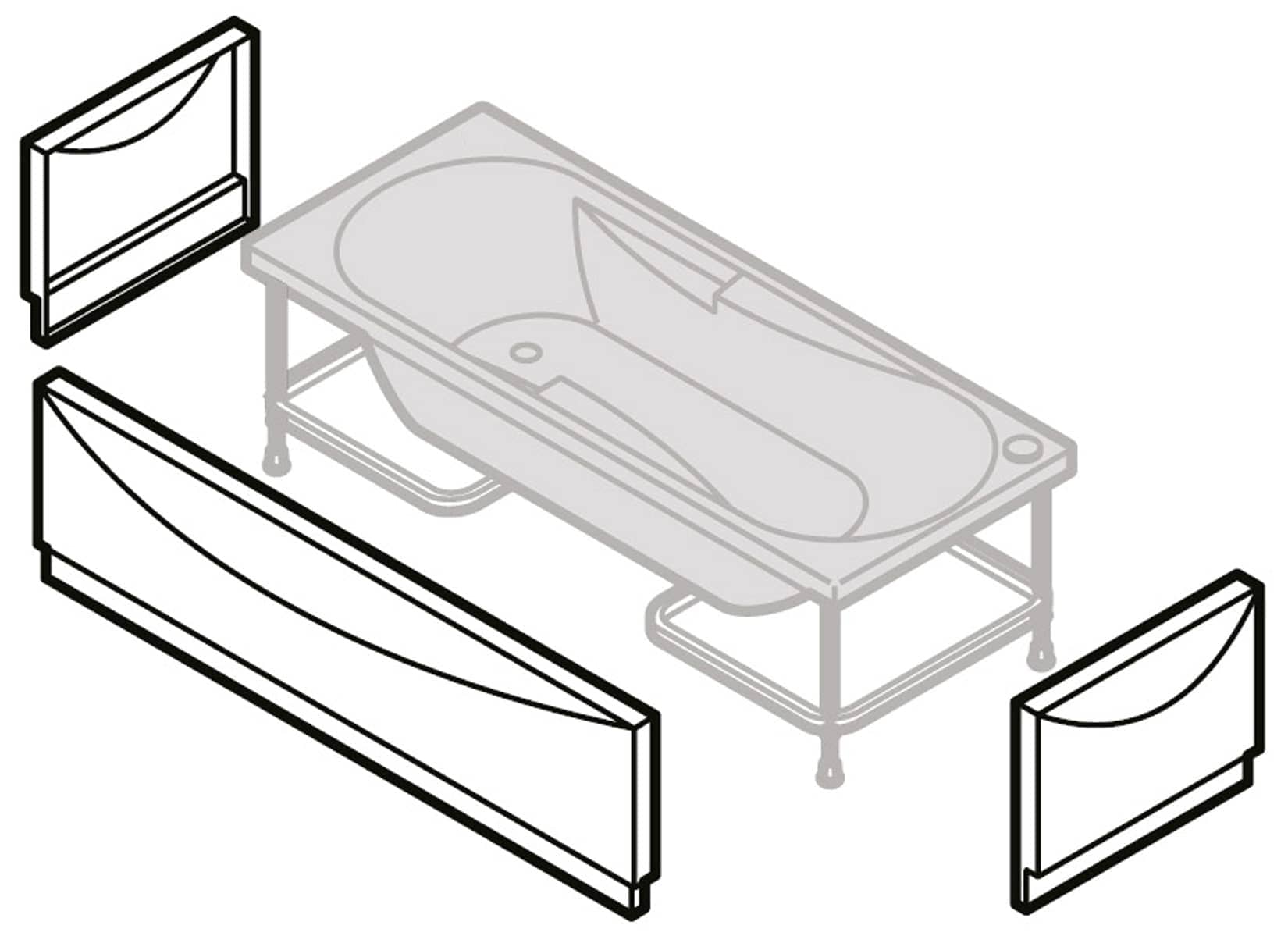 Novellini Calypso Vasca Bagno Versione Hydro Plus Misura 180x80 H55 cm Idromassaggio Whirlpool 6 Getti Disinfezione Airpool 12 Jets Installazione Destra Forma Esterna Rettangolare Interna ad Otto 3 Pannelli Colore Bianco Lucido Colonna Poggiatesta