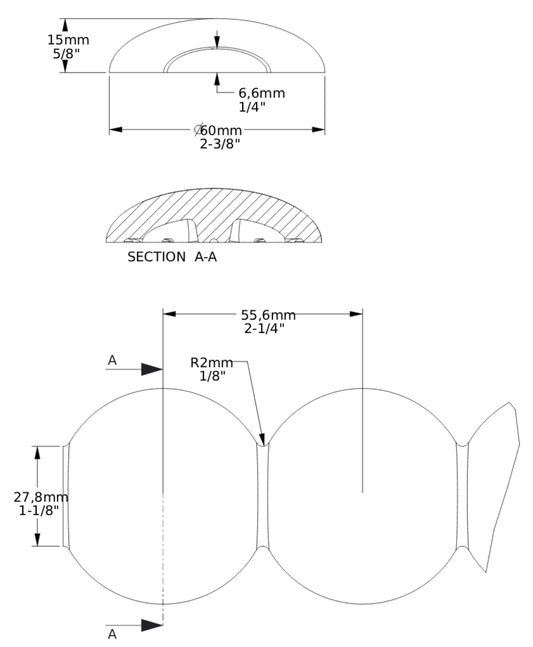Orac Decor P9903 BOBBIN Cornice Profilo Parete Purotouch® Poliuretano Ad Alta Densità Bianco Resistente Agli Urti Calore Acqua Facile Da Installare Verniciabile Pretrattata Primer Acrilico Impermeabile Per Interno Esterno Ambienti Umidi 116,6x6x1,5 cm