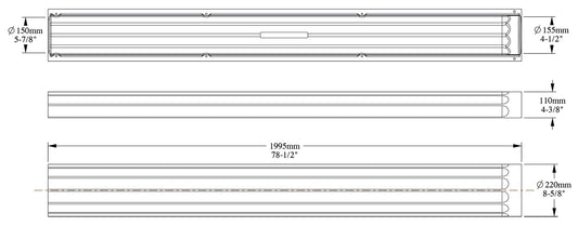 Orac Decor K1001 Mezza Colonna Fusto Semicircolare Scalanature Purotouch® Poliuretano Alta Densità Bianco Resistente Agli Urti Calore Facile Da Installare Verniciabile Pretrattato Primer Acrilico Impermeabile Interno Esterno Ambienti Umidi 22x11x199,5 cm