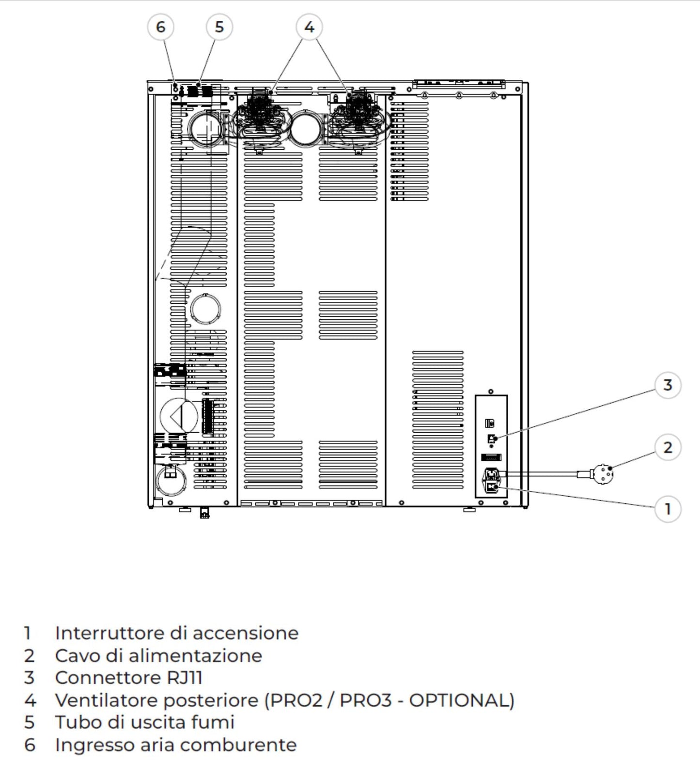 Palazzetti Tiffany TC Aria 10 Stufa a Pellet Salvaspazio Ermetica Ventilata Regolabile Canalizzabile Potenza 10,2 Kw Rivestimento Acciaio Caffellatte Forma Slim Uscita Fumi Posteriore Pannello Digitale Combustione Totale Cassetto Braciere 101x34 H117 cm