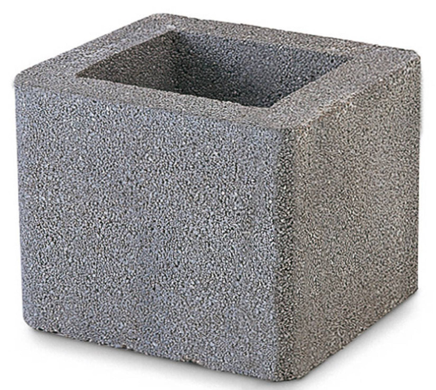 Palazzetti in Giardino Cubo Prolunga Canna Fumaria In Cemento Refrattario Misura 30x30 cm Per Barbecue Con Uno Spigolo Arrotondato 40x25,5 cm Migliora Tiraggio Raccorda Fornito Grezzo in Conglomerato Cementizio Da Pitturare