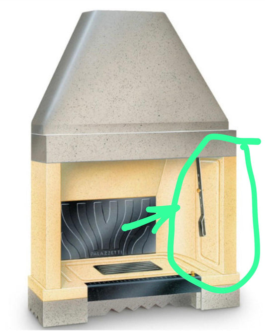 1 Parete Laterale per Palazzetti Palex 78 New = € 100,00 compreso di spedizione a Castelsardo cap 07031 SS Sardegna