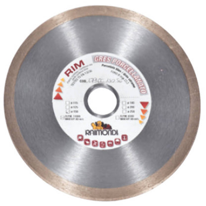 Raimondi Disco Diamantato 179CC150SE a Corona Continua Per Ceramica Ideale Per Mattonelle in Gres Porcellanato e Piastrelle con Superfici Delicate Per Smerigliatrice Da Usare Con Acqua Massimo RPM 11000 Diametro Ø 150 mm