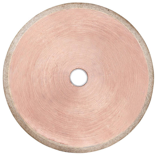 Raimondi Disco Diamantato 179CC250B a Corona Continua Ad Alte Prestazioni Premium Con Fascia Diamantata a 45° Per Bisellare Gres Porcellanato Piastrelle Ceramiche Pietra Naturale Per Segatrice da Banco Da Usare Con Acqua Massimo RPM 4050 Diametro Ø 250 mm