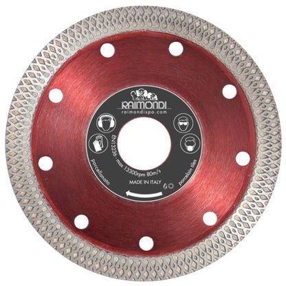 Raimondi Disco Diamantato Cross 179CCL300 Premium Ad Alte Prestazioni Ideale Per Gres Porcellanato Pietre Sinterizzate Ceramica Per Smerigliatrice Da Usare Con Acqua Massimo RPM 11000 Diametro Ø 300 mm