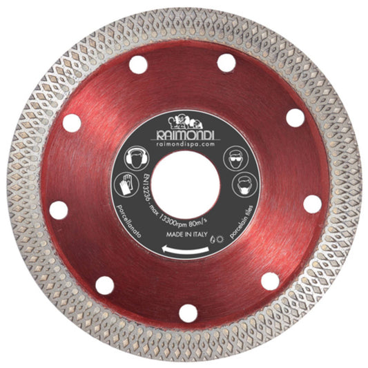 Raimondi Disco Diamantato Cross 179CCL300 Premium Ad Alte Prestazioni Ideale Per Gres Porcellanato Pietre Sinterizzate Ceramica Per Smerigliatrice Da Usare Con Acqua o a Secco Massimo RPM 11000 Diametro Ø 300 mm