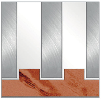 Raimondi Disco Diamantato 179SCAN4D300 a Corona Continua Ad Alte Prestazioni Premium Per Creare Scanalature Incisioni su Porcellanato Piastrelle Ceramiche Pietra Naturale Per Segatrice da Banco Da Usare Con Acqua Massimo RPM 6150 Diametro Ø 300 mm