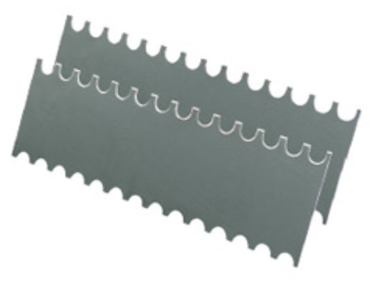 Raimondi Coppia Lame 397L36T9/15 Per Colombo in Acciao Inossidabile Doppia Dentatura Intercambiabili Con Attacco Rapido Magnetico Misura Denti 9 e 15 mm