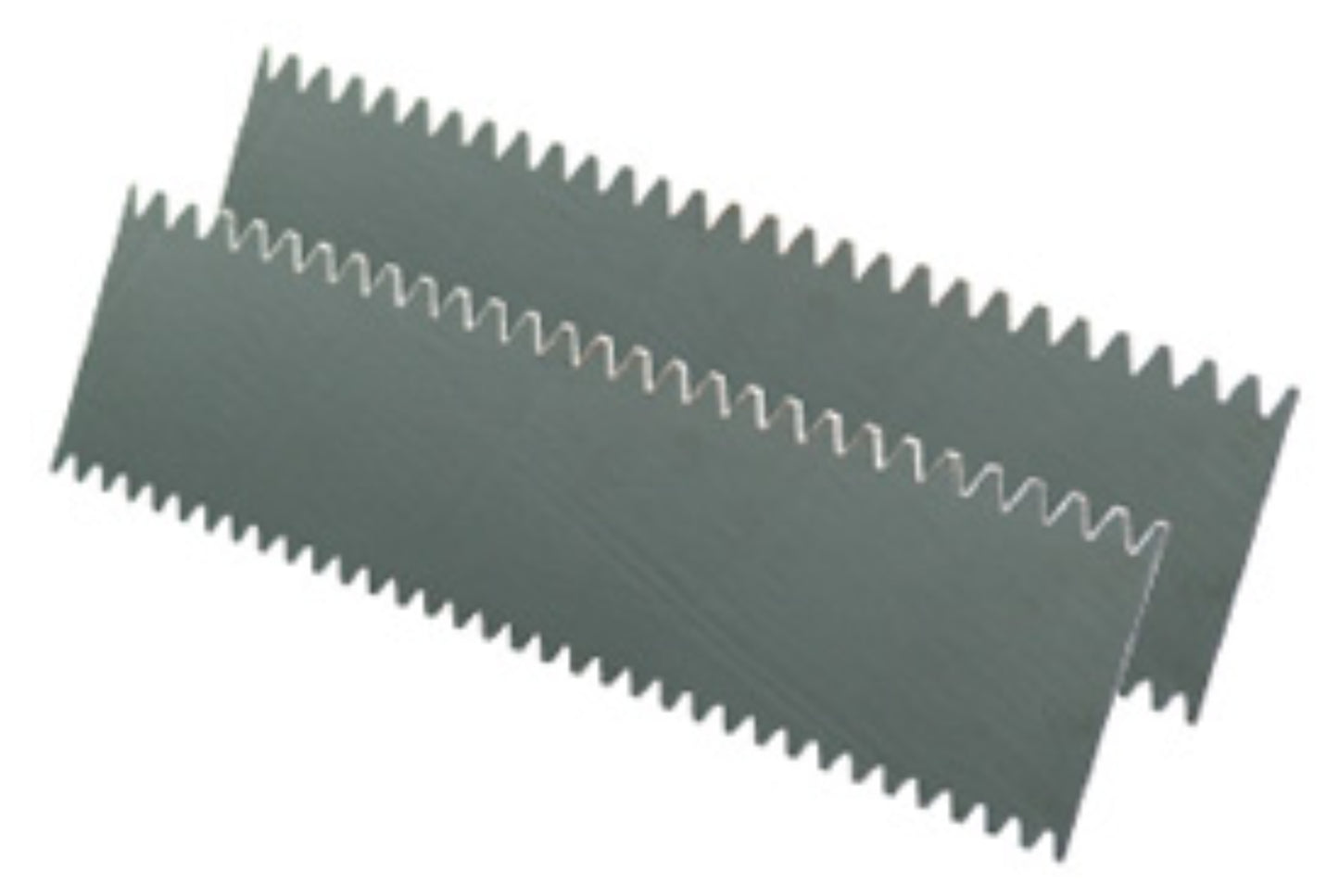 Raimondi Coppia Lame 397L36V8/11 Per Colombo in Acciao Inossidabile Doppia Dentatura Intercambiabili Con Attacco Rapido Magnetico Misura Denti V8 e 11 mm