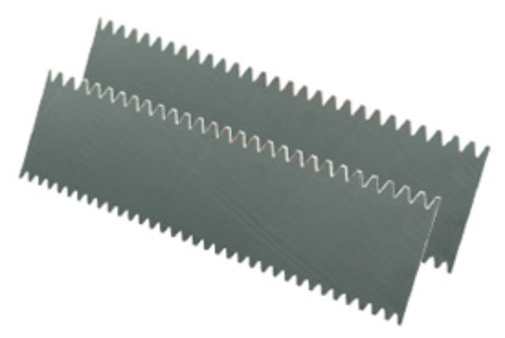 Raimondi Coppia Lame 397L36V8/11 Per Colombo in Acciao Inossidabile Doppia Dentatura Intercambiabili Con Attacco Rapido Magnetico Misura Denti V8 e 11 mm