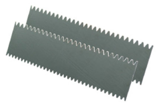 Raimondi Coppia Lame 397L36V8/11 Per Colombo in Acciao Inossidabile Doppia Dentatura Intercambiabili Con Attacco Rapido Magnetico Misura Denti V8 e 11 mm