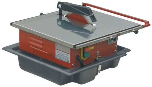 Raimondi ECO 92 370 DF Segatrice Compatta Per Taglio Jolly Mattonelle Lunghezza Illimitata Spessore Massimo 72 mm Disco Corona Continua Per Ceramica Ø 200 mm Raffreddamento Acqua Piano Inclinabile 47x45 H27 cm