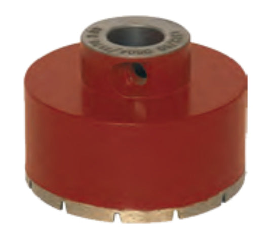 Raimondi 181D80 Foretto Diamantato ad Attacco Rapido Spessore Massimo Foro 30 mm Diametro Ø 80 mm Uso ad Umido Per Forare Piastrelle Mattonelle Gres Porcellanato Monocottura Bicottura Marmo Granito