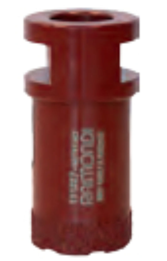 Raimondi 181S27 Foretto Diamantato a Secco Con Attacco a Vite 14MA Spessore Massimo Foro 35 mm Diametro Ø 27 mm Per Forare Piastrelle Mattonelle Gres Porcellanato Monocottura Bicottura Marmo Granito