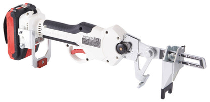 Raimondi LEVMATIC BATTERY 231 LEVBEU Pinza a Batteria Removibile Per Serraggio Cuneo Con Sacca Di Trasporto Caricabatterie Sistema Livellante RLS Regolabile In Base Allo Spessore Della Piastrella Forchetta Anteriore Millimetrata Motore Elettrico Brushless