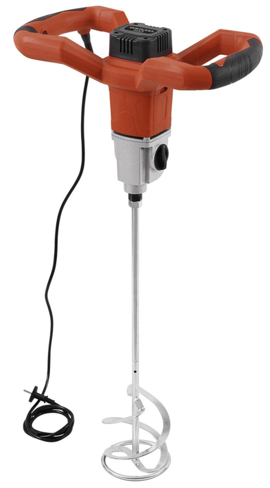 Raimondi MX3 - 1600W 301W1600V2VSC Miscelatore 2 Velocità 180 a 750 G/Min Kit Utensile Per Impasti Fluidi Miscelare Cemento Malte Massetto Auto-Livellanti Intonaci Sigillanti Adesivi Piastrelle Resine Epossidiche Ecc... Frusta Porta Spazzole 46x25 H88 cm