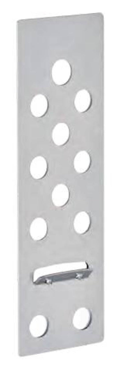 Raimondi RAI-FIX 299 6MM 500 Confezione da 500 Ganci Per Trattenuta di Sicurezza RAIFIX in Acciaio Inossidabile AISI 304 Impedisce Caduta Piastrella Lastra Ceramica Marmo Spessore da 6 a 8 mm Dimensione 40x120 mm 11 Fori