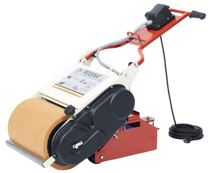 Raimondi Rosina 380DF Elettrospugna Pulizia Pavimenti Cotto Toscano Gres Porcellanato Bicottura Monocottura Marmo Klinker Porfido Pietre Naturali Spremitura Pressione Rullo Spugna Regolabile Manico Pieghevole Vasca Estraibile Ruote Misura 100x50 h55 cm