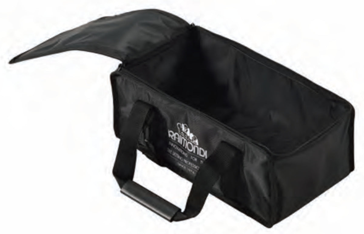 Raimondi Sacca Porta Attrezzi 321TS01A Zaino Protettivo Imbottito Ideale Per Trasporto Di Macchine Attrezzi Accessori Provvista Di Manici Tracolla Munita di Tasca Interna Comoda Zip Lungo L’Apertura Made in Italy 43x22 H15 cm