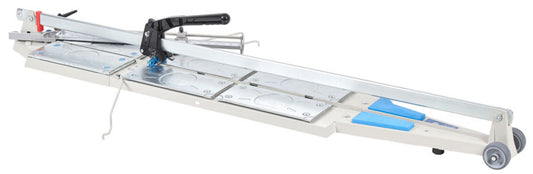 Raimondi Tagliapiastrelle Incisione a Spinta RAIMO 155 S 254RAI155S Impugnatura Ergonomica Squadra Orientabile 0°-75° Doppia Millimetrata Dispositivo Antigraffio Piano Acciaio Prolunga Gomma Taglio Lunghezza 155 cm Larghezza Infinita Diagonale 109x109 cm