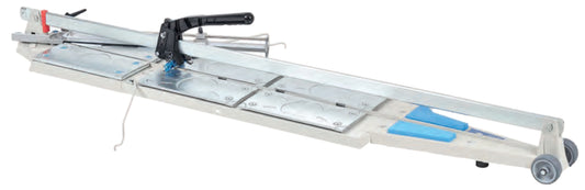 Raimondi Tagliapiastrelle Incisione a Spinta RAIMO 155 S 254RAI155S Impugnatura Ergonomica Squadra Orientabile 0°-75° Doppia Millimetrata Dispositivo Antigraffio Piano Acciaio Prolunga Gomma Taglio Lunghezza 155 cm Larghezza Infinita Diagonale 109x109 cm