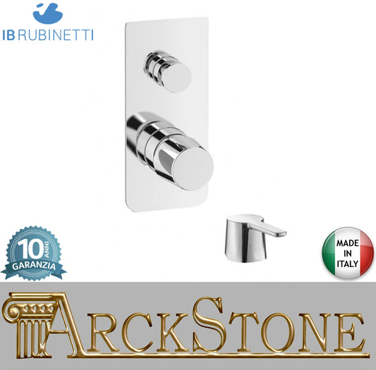 Miscelatore doccia Incasso due vie completo marca IB rubinetti modello Taaac rubinetteria rubinetto ottone cromato fontana finitura cromo rivenditore autorizzato campania arredamento garanzia 10 anni qualità made in italy azienda certificata 