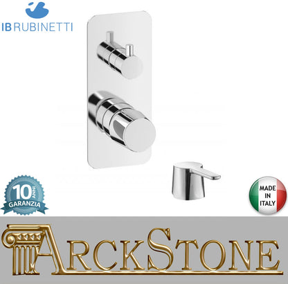 Miscelatore doccia Incasso tre vie completo marca IB rubinetti modello Taaac rubinetteria rubinetto ottone cromato fontana finitura cromo rivenditore autorizzato campania arredamento garanzia 10 anni qualità made in italy azienda certificata 