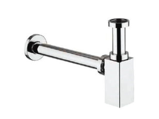 Duemmeggi Sifone Quadro Da 1" 1/4 Materiale Ottone Finitura Cromata Made in Italy Garanzia 5 Anni