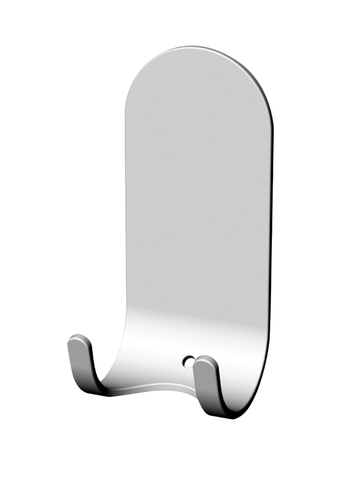 Novellini Appendino cromato per parete Muro Codice: R90APPEN0E Adesivo Fissaggio Dotazione Gancio Portasciugamani Portaccappatoio Porta Asciugamani Accappatoio Misura 39x35x80 mm